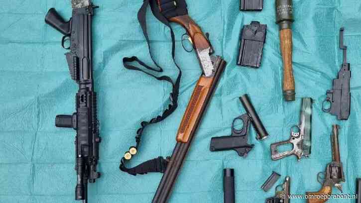 Enorm wapenarsenaal in huis gevonden, maar gevangenissstraf valt mee