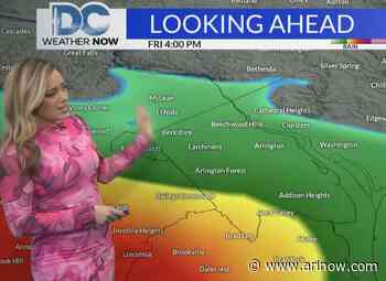 Forecast: Storms today before a warm and pleasant weekend