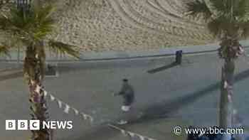 CCTV shows final moments before man died in Benidorm