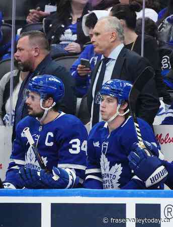 Berube tweaks Leafs’ forward group for Game 6; Matthews and Marner remain together