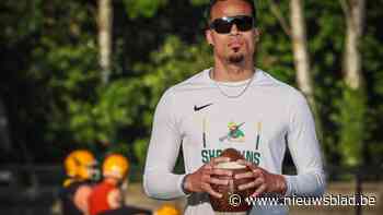 Quarterback Devon Lesure van de Limburg Shotguns leeft zijn droom
