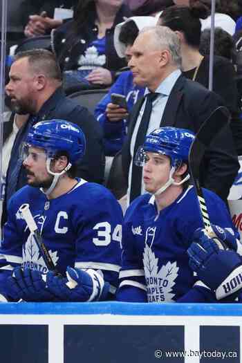 Berube tweaks Leafs' forward group for Game 6; Matthews and Marner remain together