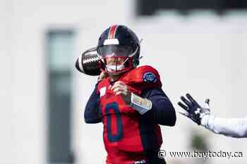 'Ultra competitor' Davis Alexander calm under pressure as Alouettes' No. 1 QB