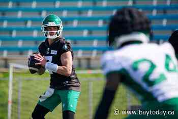 Quarterback Trevor Harris says Roughriders motivated by brotherhood, not revenge