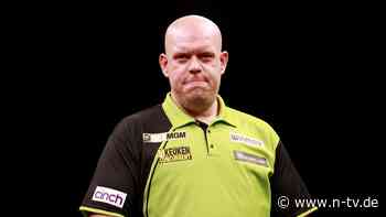 Was ist bloß mit "MvG" los?: Kriselnder Darts-Superstar hat nur noch eine Hoffnung