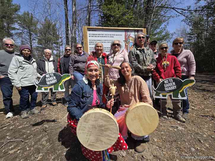 Kii-Ga-Do-Waak Nookimisuk hosts Spring Turtle Ceremony to oppose quarry
