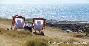 UK weather maps show hottest parts of Wales this weekend with more to come
