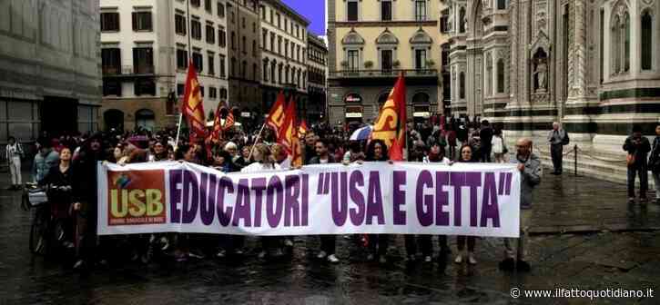 Sciopero degli educatori scolastici che supportano gli studenti con disabilità: “Basta precariato”