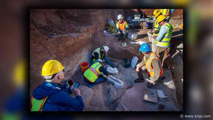 Lubbock road work leads to archeological discoveries of 'colossal creatures'