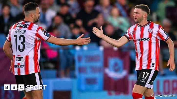 Derry hit late equaliser to draw in Drogheda