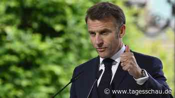 Ukraine-Liveblog: ++ Macron will mit Trump über Ukraine sprechen ++