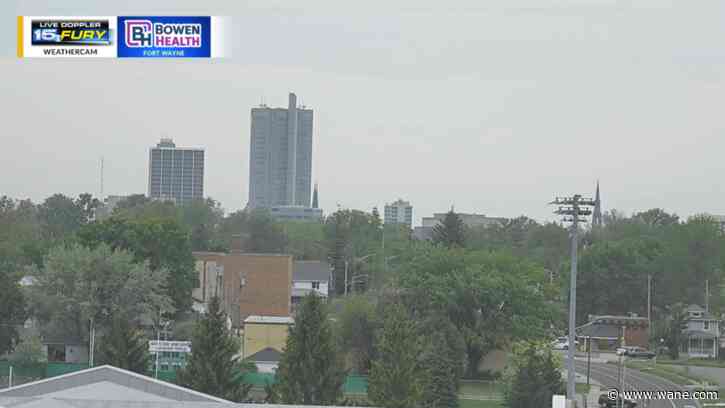 Severe storms tracking through