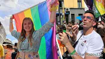 Limburg toont zijn regenboogkleuren op Brussels Pride: Schulense Romi en Hasselaar Koen zijn er ook bij