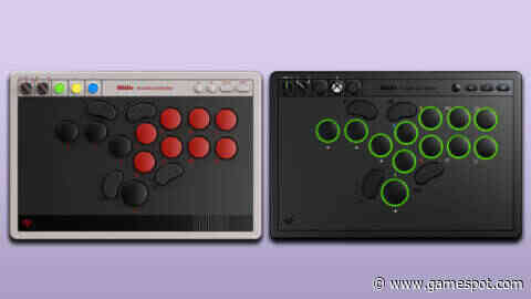 8BitDo Reveals Leverless Arcade Controllers For PC, Switch, And Xbox