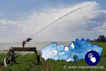 KAART. Zo hard speelt de droogte jouw gemeente nu al parten, en hoeveel erger wordt het in de toekomst?