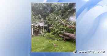 Severe storms rattle northern counties: Downed trees close roads and topple homes