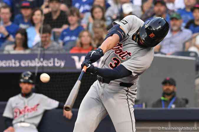 Riley Greene hits homer, has two-run double as Tigers edge Blue Jays 5-4