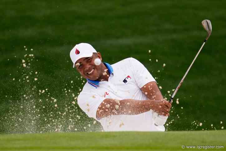PGA Championship: Jhonattan Vegas holds 2nd-round lead despite late double bogey