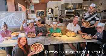 Residents at Parley Place care home enjoy pizza making party