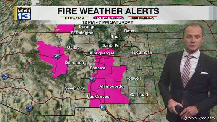 Winds pick up through the weekend