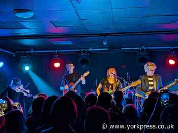 Band 'captivate' York audience at sold-out show at popular city venue