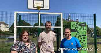 New multi-use play equipment installed on Scarcroft Green
