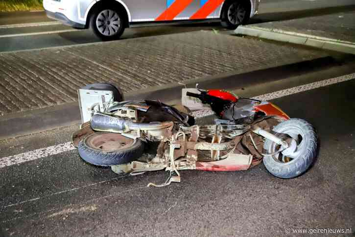 Scooterrijder zwaargewond achtergelaten na ongeval