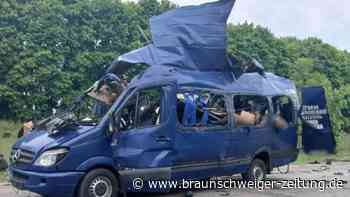 Neun Tote bei russischem Angriff auf Bus mit Zivilisten