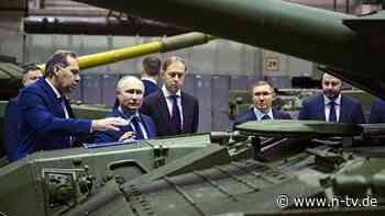 Wirtschaft auf Krieg getrimmt: Putin kann sich Frieden nicht leisten