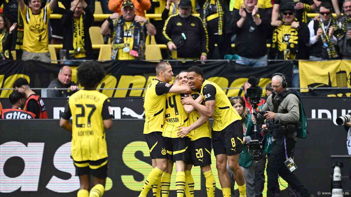 Fußball-Bundesliga: Borussia Dortmund und Eintracht Frankfurt qualifizieren sich für die Champions League