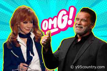 Fans Are Freaking Out Over Reba McEntire Meeting Terminator Arnold Schwarzenegger