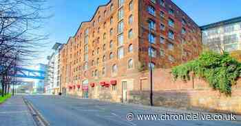 Inside the smart Newcastle Quayside apartment in a former warehouse built in the 1800s