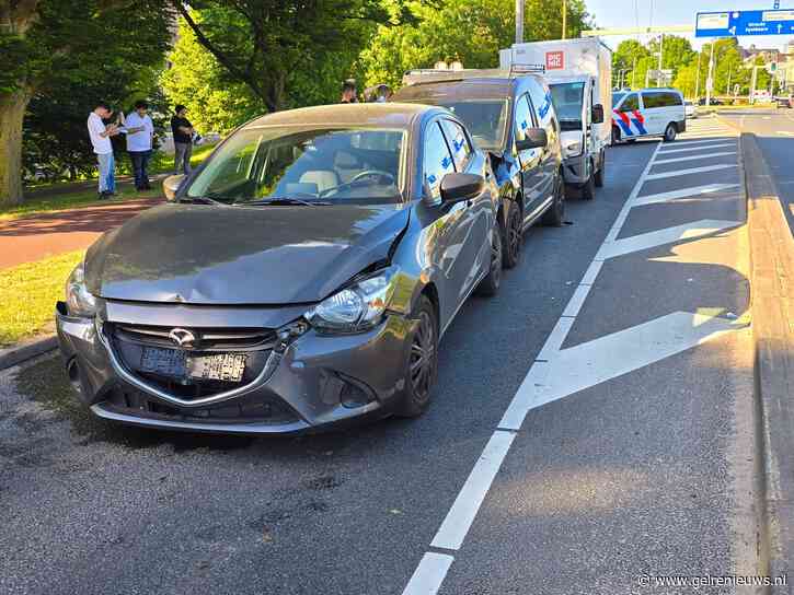 Kettingbotsing bij John Frostbrug Arnhem