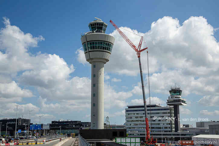 Verkeerstoren Schiphol nog iets langer ‘bloot’