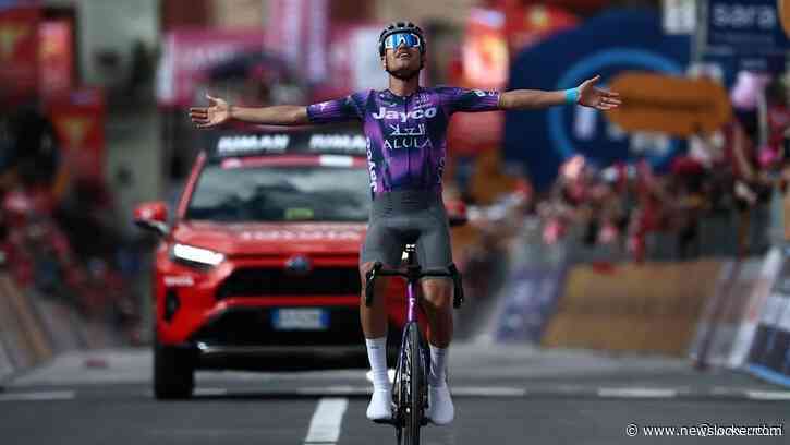 Plapp soleert naar ritzege in Giro, Kelderman tweede