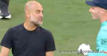 What Dean Henderson said to Pep Guardiola to spark FA Cup row on live TV