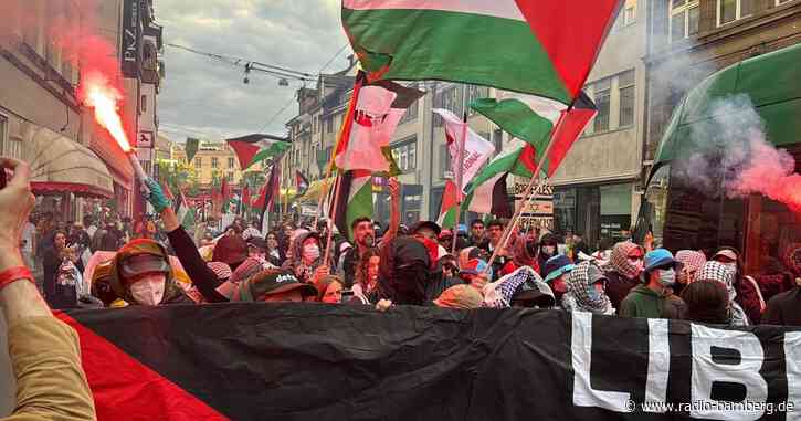 Anti-Israel-Demos in Basel vor dem Eurovision-Finale