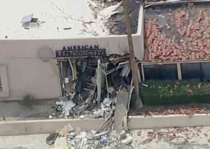 Apparent car explosion rocks Palm Springs, damages fertility clinic