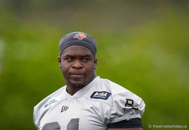 Canadian Una working toward a spot on B.C. Lions’ offensive line