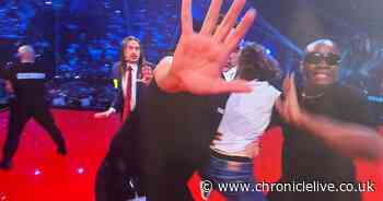 BBC Eurovision viewers panic over stage invasion during final as fan 'storms' performance