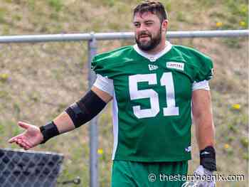 Roughrider training camp: Prized free agent addition Sean McEwen 'out for a while'