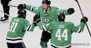 Harley scores power-play goal in OT as Stars beat Jets 2-1 to win series