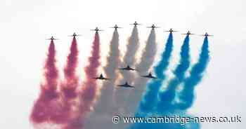Exactly where you can see the Red Arrows in Cambridgeshire in 2025