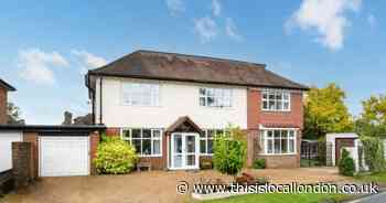 Inside Cheam house with Swedish lift and three garages on 'prestigious road'