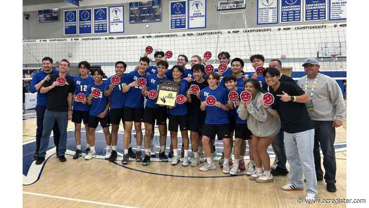 El Toro boys volleyball completes hard climb by winning Division 6 title