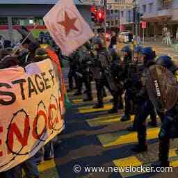 Zwitserse politie zet traangas in tegen pro-Palestijnse betoging bij Songfestival