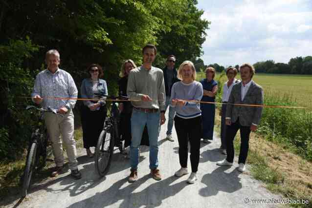Trage weg Leeggoed vernieuwd en officieel in gebruik genomen
