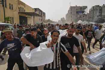 Israeli strikes across Gaza kill dozens and force a main hospital to close, health officials say
