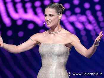 Eurovision, Michelle Hunziker omaggia l'Italia ma non viene trasmesso