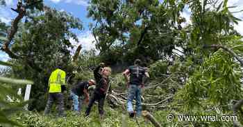'We survived': Roanoke Rapids mother shares narrow escape during powerful thunderstorm